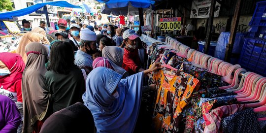 100 Ribu Orang Padati Tanah Abang, Sekda DKI Pastikan Prokes Ditegakkan