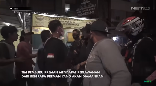 preman menangis saat ditangkap lagi ngumpet