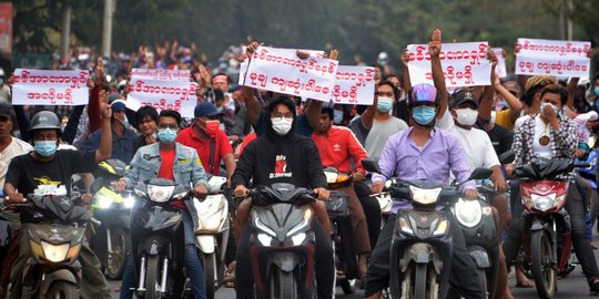 Lagi, Delapan Orang Tewas dalam Kekerasan Terbaru Terhadap Demonstran di Myanmar