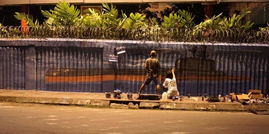 Curi Perhatian, Begini Cara Komunitas Anak Muda di Medan Kenang KRI Nanggala 402