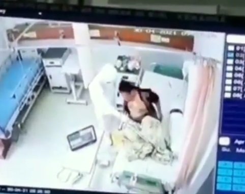 viral pasien covid 19 berusaha kabur dari rumah sakit