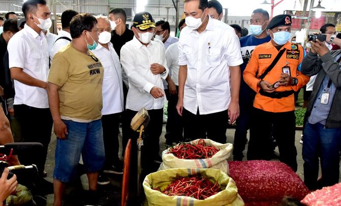 diapresiasi mendag harga bahan pokok sumut jadi salah satu yang terbaik di sumatra