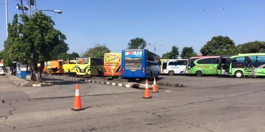 Kemenhub Terbitan Stiker Khusus untuk Bus Beroperasi Selama Peniadaan Mudik