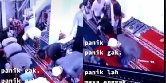 Jemaah Sholat di Masjid Mendadak Bubar, Penyebabnya Bikin Geleng-Geleng