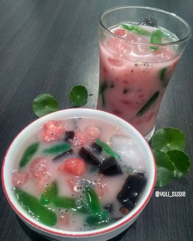 8 resep es kolang kaling sederhana minuman lezat menyegarkan