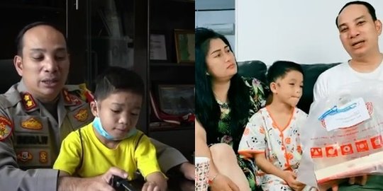 Kini Jadi Anak Kapolres, Ini Potret Bahagia Revan Diajak Jalan-Jalan hingga Belanja