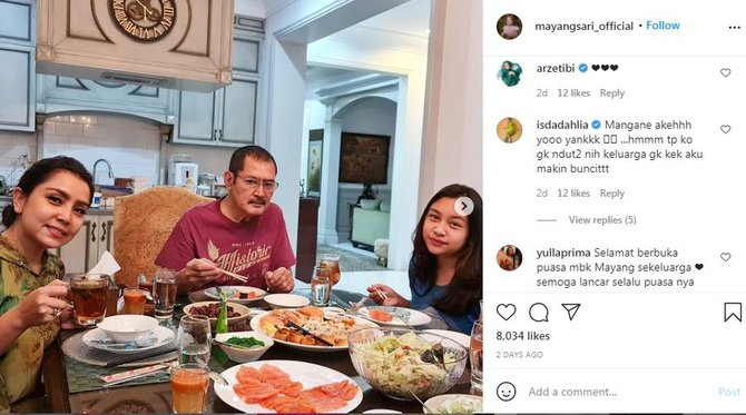 mayangsari bukber