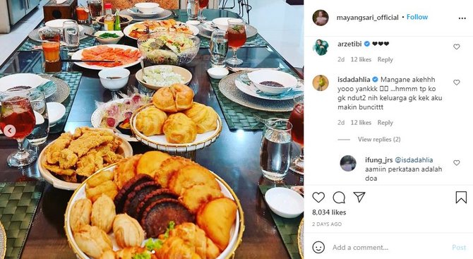 mayangsari bukber