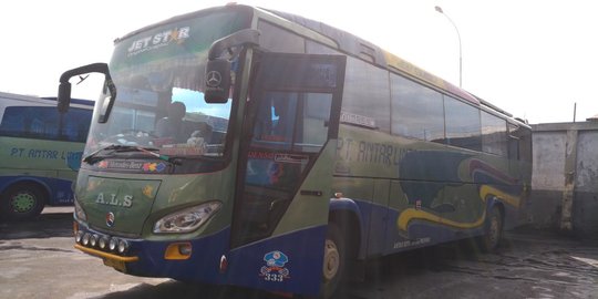 Nasib Pilu Sopir Bus di Tengah Larangan Mudik, Terpaksa Berhenti Beroperasi
