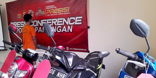 Beraksi dengan Pistol Replika, Pencuri Motor di Tangerang Ditembak Polisi