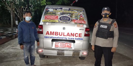 Ambulans Berisi Jenazah Pasien Corona Diputarbalik ke Samarinda