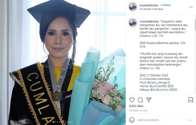 5 potret cantik kompol rosana polwan pertama yang menjabat kapolsek di jakbar