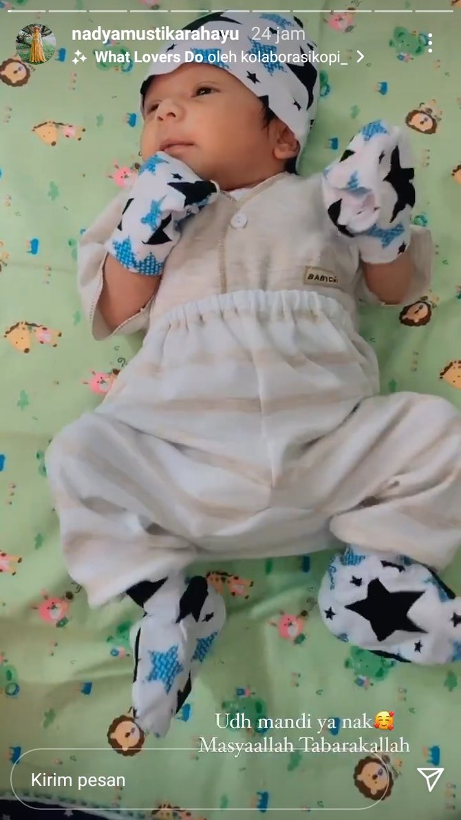 anak nadya mustika dan rizki da