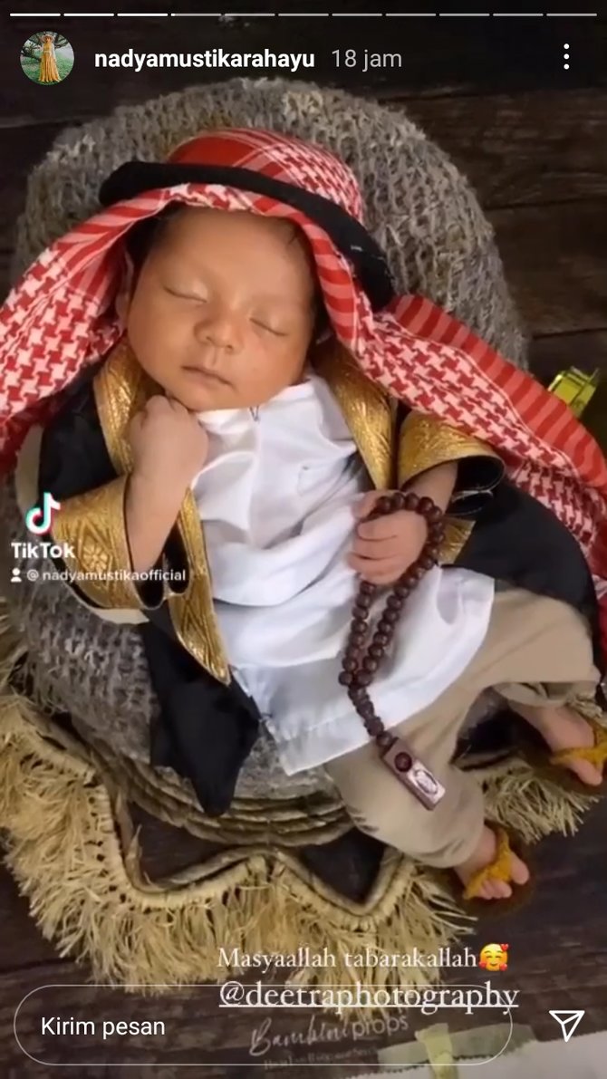 anak nadya mustika dan rizki da