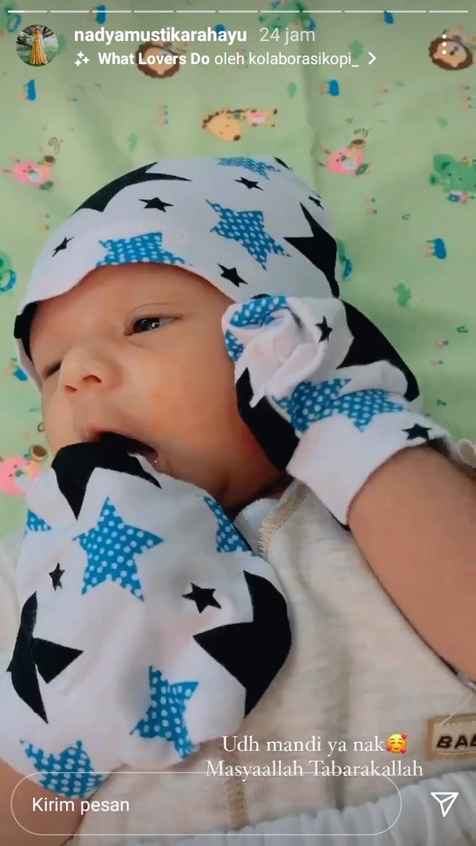 anak nadya mustika dan rizki da