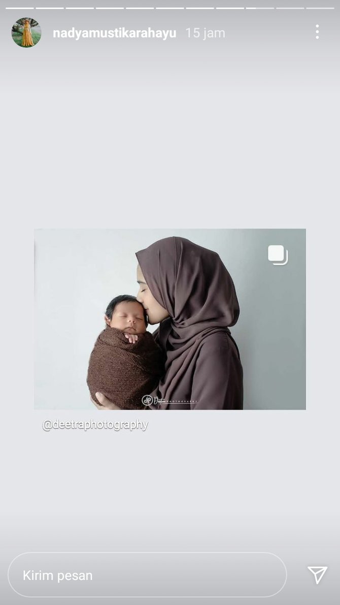 anak nadya mustika dan rizki da