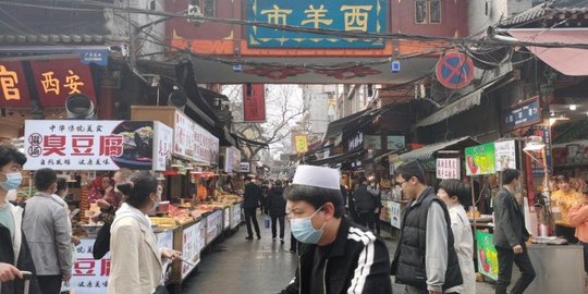Sejarah Panjang Jalan Muslim di Xi'an China, Jadi Surga Kuliner Berbagai Cita Rasa