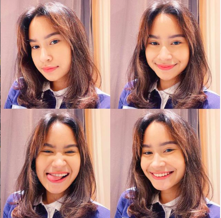 potret memesona satine zaneta anak abimana aryasatya dan inong ayu
