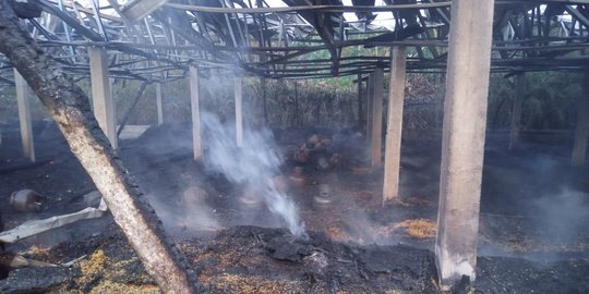 39 Ribu Ayam di Karangasem Terbakar Massal, Kerugian Sekitar Rp2 Miliar