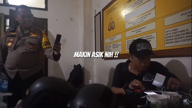 polisi asyik karaoke tengah malam digerebek komandan