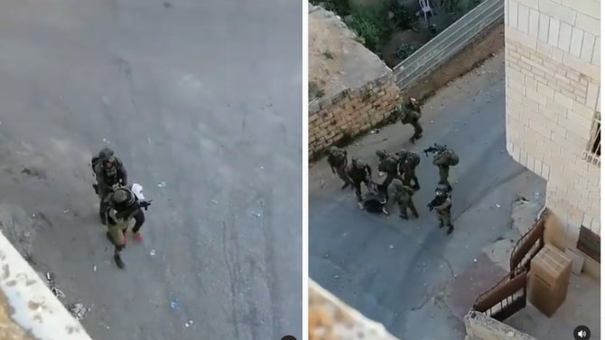 kebrutalan tentara israel kameraman langsung dibidik