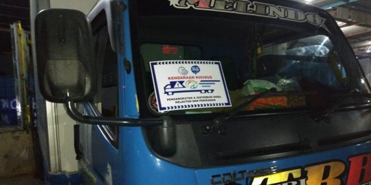 Ada Larangan Mudik, KKP Pakai Stiker Khusus Jamin Kelancaran Distribusi Ikan