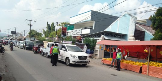 Penyekatan di Klaten, 12 Kendaraan Dipaksa Putar Balik