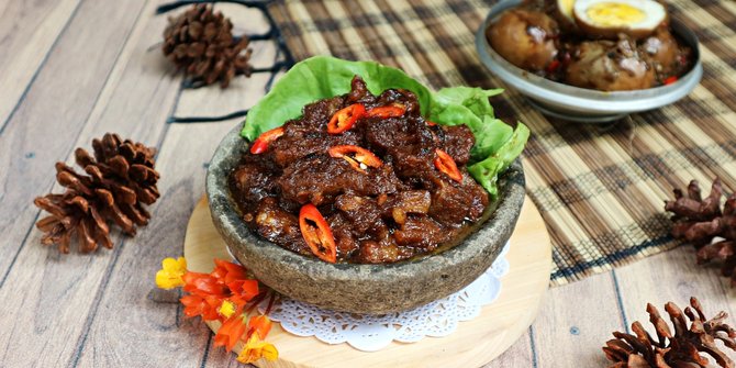 ilustrasi lapis daging kecap