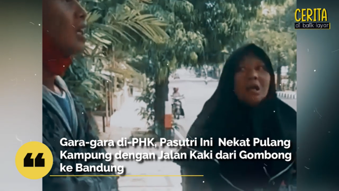 kisah satu keluarga mudik dari gombong ke bandung jalan kaki