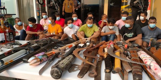 Polisi Kembali Gerebek Kampung Ambon atas Kasus Narkoba, 50 Orang Diamankan