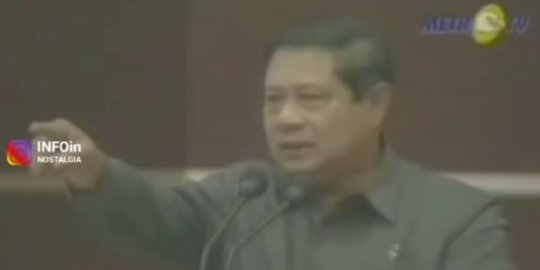 Kembali Viral, Momen SBY Marahi Anggota DPR Tertidur Saat Rapat