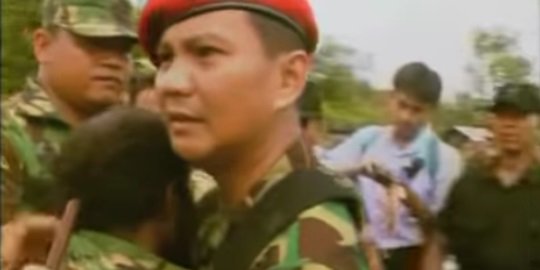 Potret Gagahnya Prabowo Subianto saat Pimpin Kopassus Bebaskan Sandera OPM di Papua