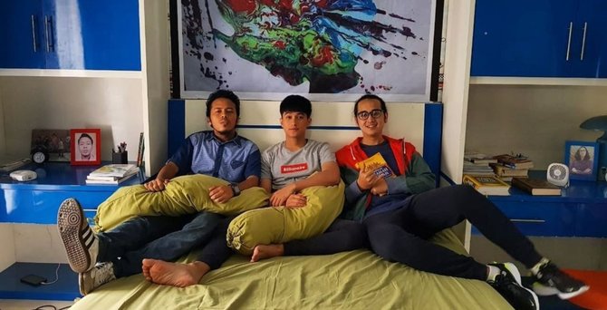 main bareng ini potret kebersamaan para pemain rumah bidadari di balik layar