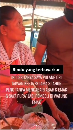 video haru anak berikan kejutan ke orang tua