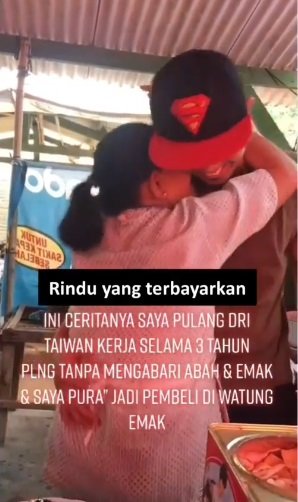 video haru anak berikan kejutan ke orang tua