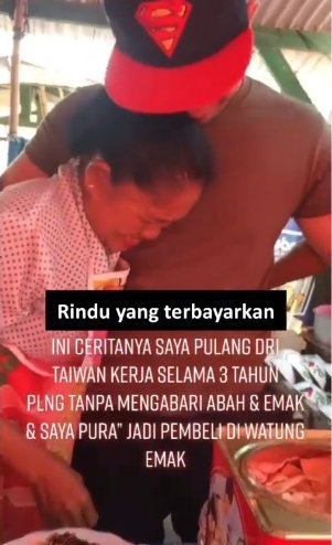 video haru anak berikan kejutan ke orang tua