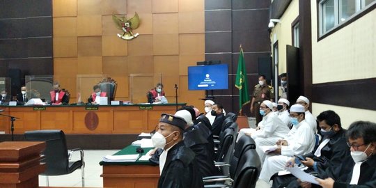 PN Jaktim Kembali Gelar Sidang Kasus Rizieq, Jika Waktu Cukup JPU Bacakan Tuntutan