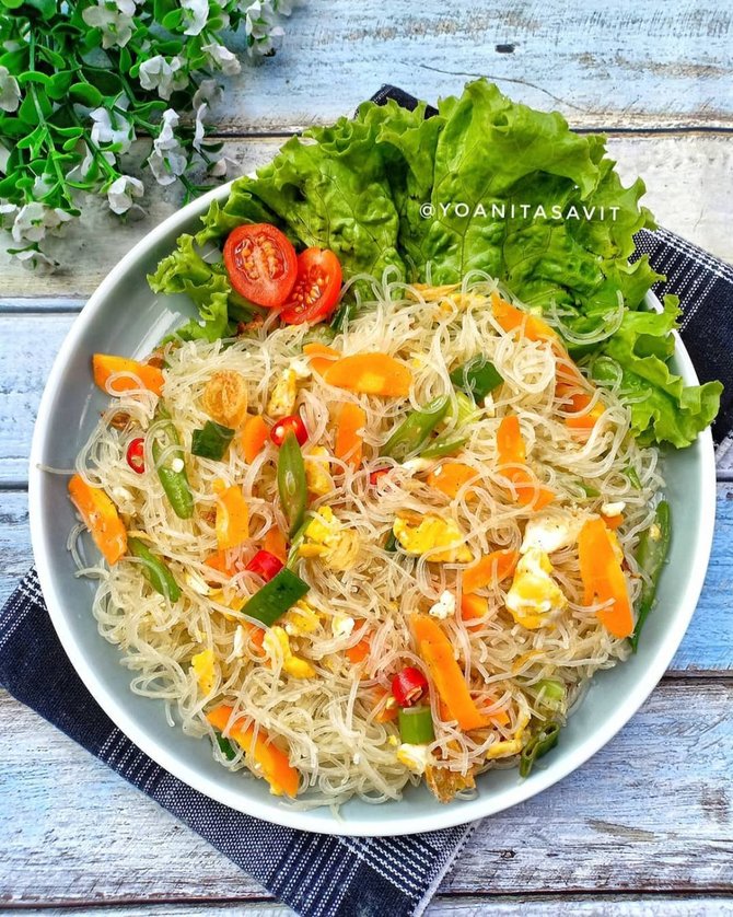 Resep Bihun Jagung Goreng Spesial Lezat Praktis Dan Bikin Ketagihan