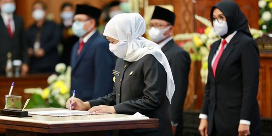 Bupati Nganjuk Diciduk KPK, Gubernur Khofifah Ingatkan Pejabat Jaga Amanat