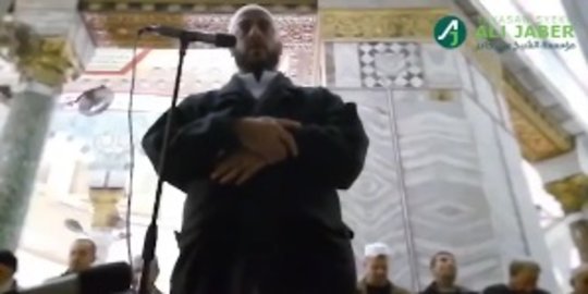 Almarhum Syekh Ali Jaber Ternyata Pernah Jadi Imam di Masjidil Aqsa, Ini Videonya