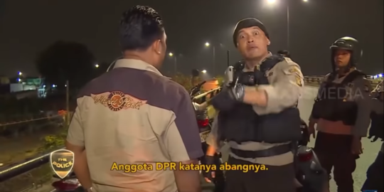 Pemotor Mengaku Adik Anggota DPR Tak buat Nyali Polisi Ciut, Tetap Disuruh ke Polsek