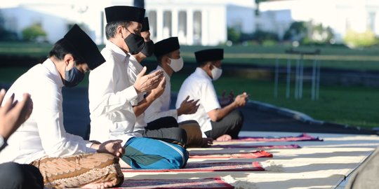 Jokowi dan Ma'ruf Tidak Salat Idulfitri di Masjid Istiqlal