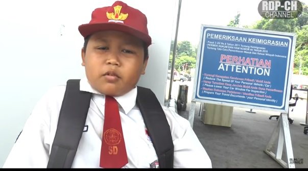 kisah pelajar sd harus lintasi dua negara buat sekolah luar biasa perjuangannya