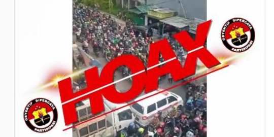 CEK FAKTA: Tidak Benar Video Sebut Kemacetan Pemudik di Jalur Sukabumi – Cianjur