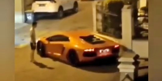 Pengemudi Lamborghini yang Geber Knalpot Tengah Malam di Medan Akhirnya Minta Maaf