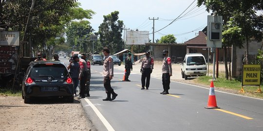 63 Ribu Kendaraan Diminta Putar Balik di Pos Penyekatan Pemudik Jawa Barat