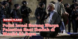 VIDEO : Polisi Israel Serang Warga Palestina Saat Ibadah di Masjid Al-Aqsa