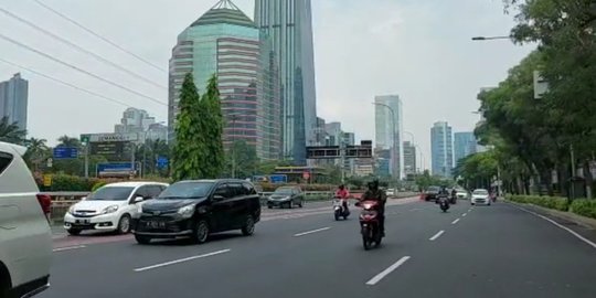 H-1 Lebaran, Sejumlah Ruas Jalan Jakarta Lengang