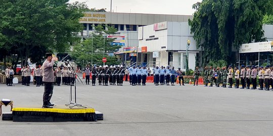 Kapolda Metro dan Pangdam Jaya Pimpin Apel Pengamanan Idulfitri 1442 H