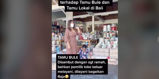 Beda Pelayanan kepada Tamu Lokal dan Turis Asing di Bali Jadi Viral